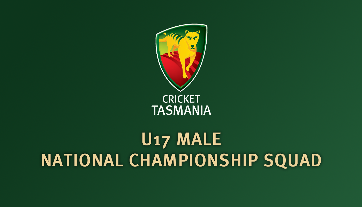 U17 Squad head to Ballarat for National Champs Cricket Tasmania